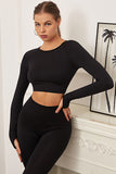 Long Sleeve Athletic Two-Piece Leggings