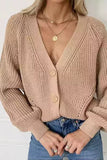 Cropped Cardigan Sweater